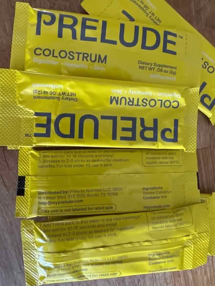 Photo of free Colostrum packets (North San Leandro) #1