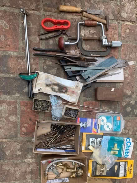 Photo of free Tools, screws, window security etc (Wheathampstead AL4) #1
