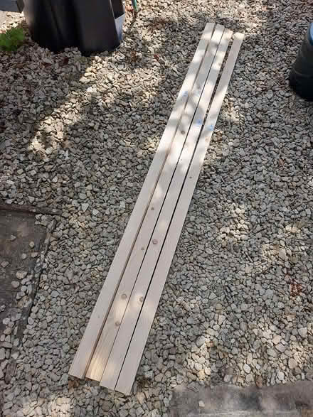 Photo of free Wood battens - 1.8m - four unused (Chalfont St. Peter SL9) #1