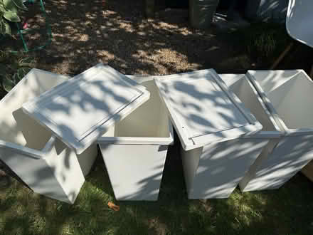 Photo of free 4 Ikea bins with 2 lids (Alexandra Palace, London, N22) #1