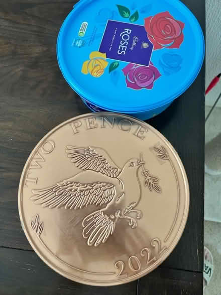 Photo of free Two empty tins (Stevenage SG1) #2