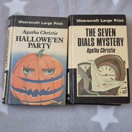 Photo of free Large Print Agatha Christie Books (Leigh Park PO9) #1