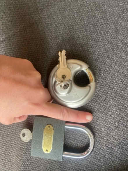 Photo of free Two padlocks (Abingdon OX14) #1