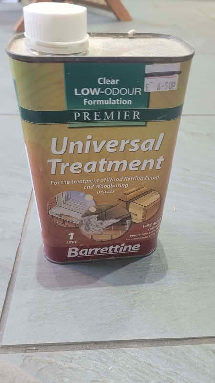 Photo of free Clear coloured universal wood treatment (Bromley BR1) #1