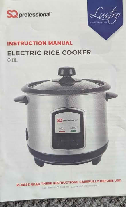 Photo of free Rice Cooker (Mudeford BH23) #2