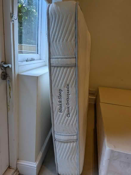 Photo of free Devan Double Bed and Mattress (Earls court) #4