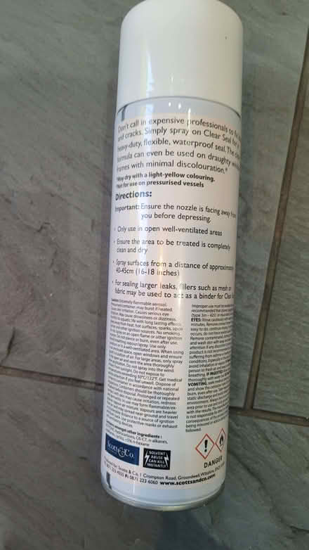Photo of free Clear Seal (Bromley BR1) #2