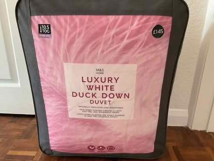 Photo of free Down duvet super king size used (Seaford BN25) #1
