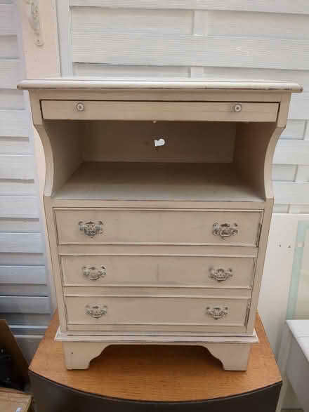Photo of free Wooden Bedside Cabinet (M19 Burnage/Levenshulme) #1