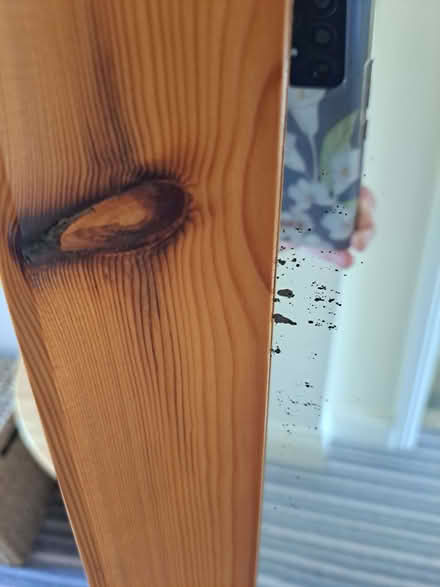 Photo of free Solid Pine Full Length Mirror (Charminster BH8) #4