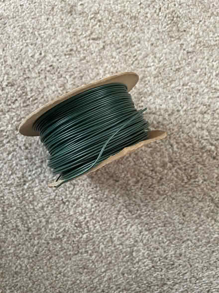 Photo of free Nearly full reel of plastic coated tying wire (Longbarn WA2) #1