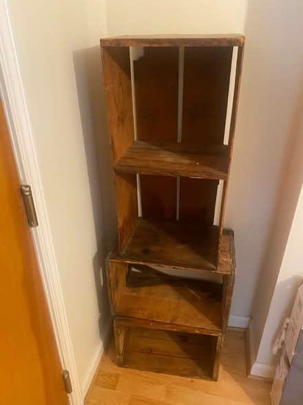 Photo of free 3 Antique Wood Crates (Old West Side) #1