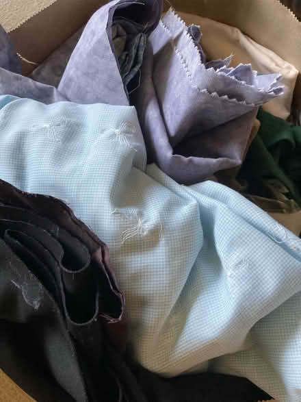 Photo of free Large bag of fabric pieces (Sunnyvale near Ortega Park) #1