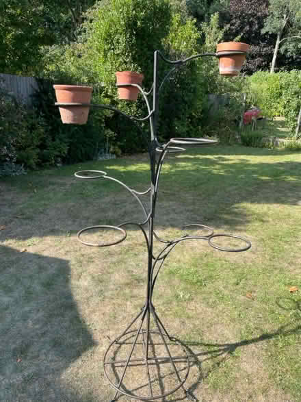 Photo of free Wrought iron plant stand (West Wickham area) #1