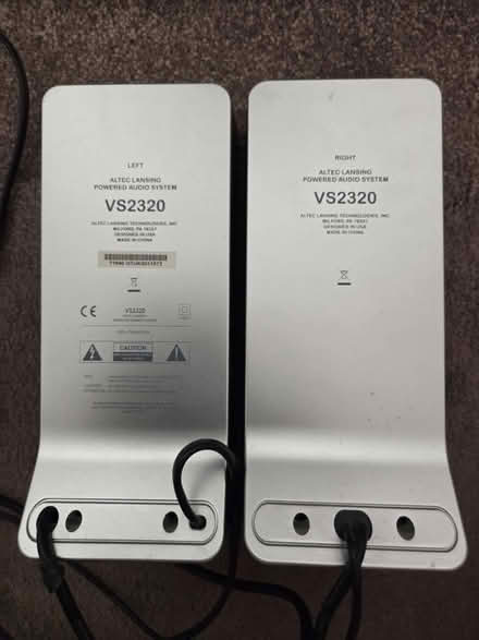 Photo of free Altec Lansing VS2320 PC Speakers (Frimley) #2