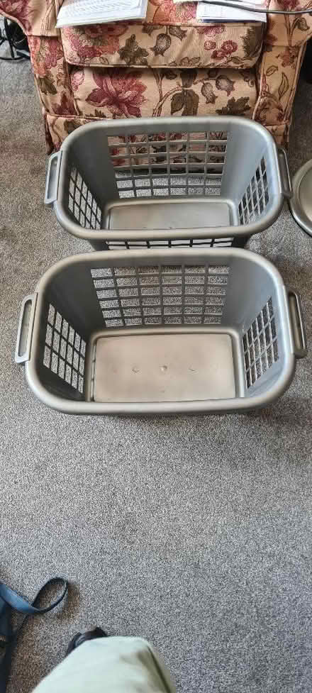 Photo of free Addis Laundry Baskets x 2 (Beckenham BR3) #2