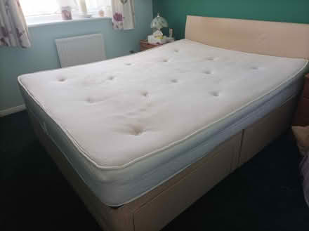 Photo of free King size divan bed & mattress (NR8 Taverham) #2