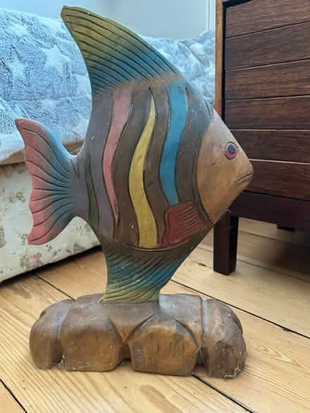 Photo of free Wooden fish (Tuckton. BH6) #2