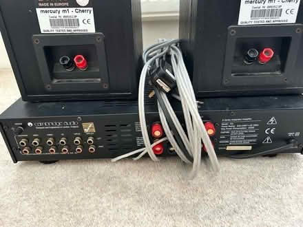 Photo of free Amp and two speakers (Tuckton. BH6) #4