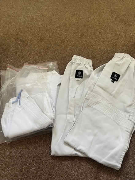Photo of free Taekwondo Kit x2 130 and 140 sizes (BA2) #1