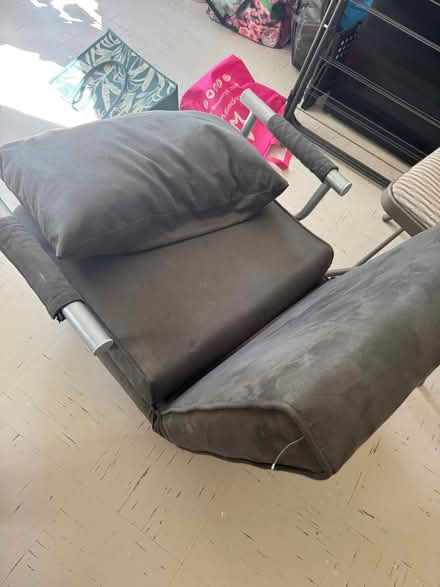 Photo of free Grey sofa bed single (E5) #3