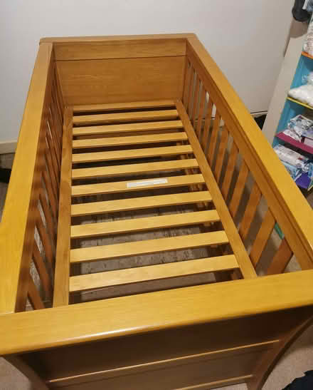 Photo of free Solid wood cot (Thonhill FK8) #1