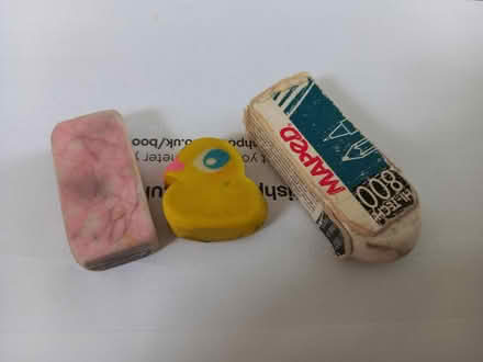 Photo of free Rubber Erasers (Collyhurst M40) #1