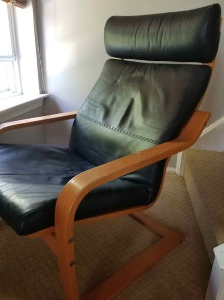 Photo of free Ikea chair faux leather (Mahwah) #2
