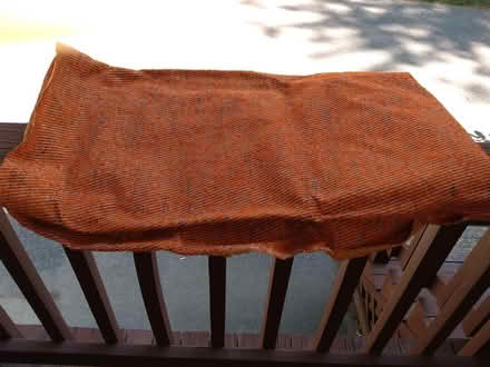 Photo of free orange/reddish fabric (Cambridge, Porter Square) #1
