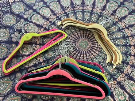 Photo of free Velvet hangers (East Weymouth) #1