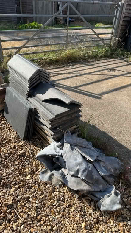 Photo of free Lead and slate tiles (Aylesbury HP20) #1