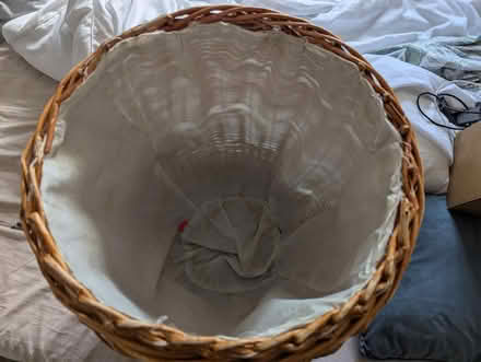 Photo of free Wicker laundry basket (CM12) #2
