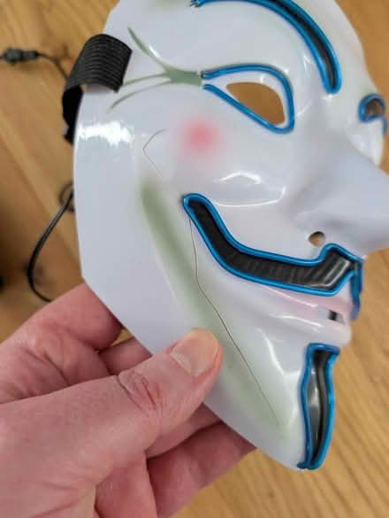 Photo of free Scary mask with light (SL6 furze platt) #2