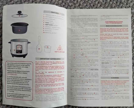Photo of free Rice Cooker (Mudeford BH23) #3