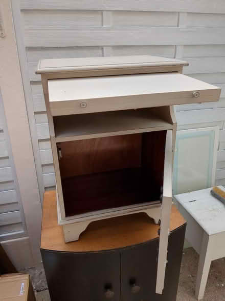 Photo of free Wooden Bedside Cabinet (M19 Burnage/Levenshulme) #2