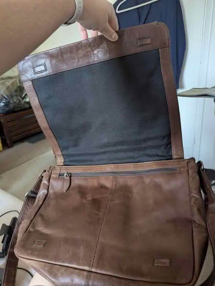 Photo of free Leather record bag (CM12) #3