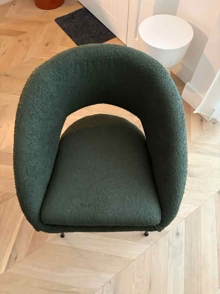 Photo of free Boucle dining chair (Se8 5ae) #2