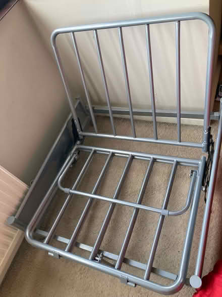 Photo of free Chair/bed with metal frame (single / futon) (Burghfield RG7) #3