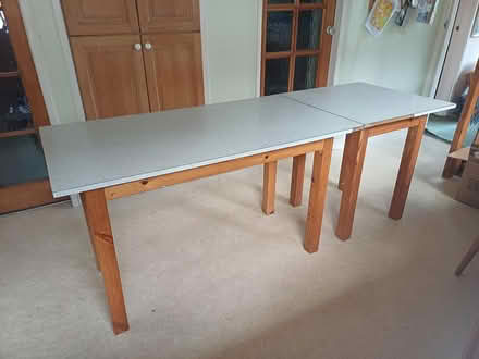 Photo of free 2 matching kitchen tables (Stourport, Worcs, DY13) #1