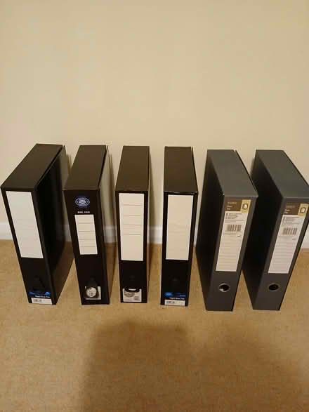 Photo of free Foolscap Rigid Box Files (Weston Favell village area) #1