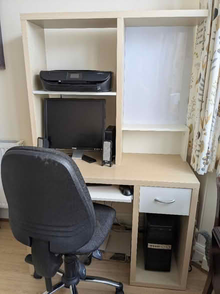 Photo of free Computer desk and chair (Harrogate HG2) #2