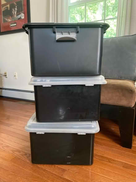 Photo of free Portable Plastic File Folder Bins (Crownsville/Gambrills/Crofton) #1