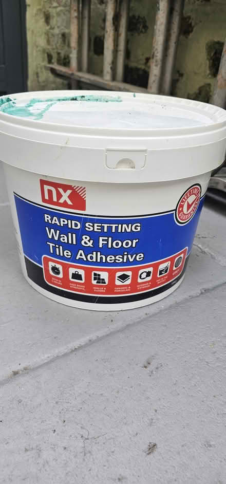 Photo of free Rapid set tile adhesive new (Bootle merseyside) #1