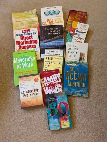Photo of free 13 Management & Marketing books (Wimbledon SW19) #1