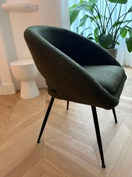 Photo of free Boucle dining chair (Se8 5ae) #1