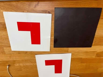 Photo of free 3 fully magnetic L plates (Kenilworth CV8) #2