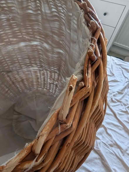 Photo of free Wicker laundry basket (CM12) #4