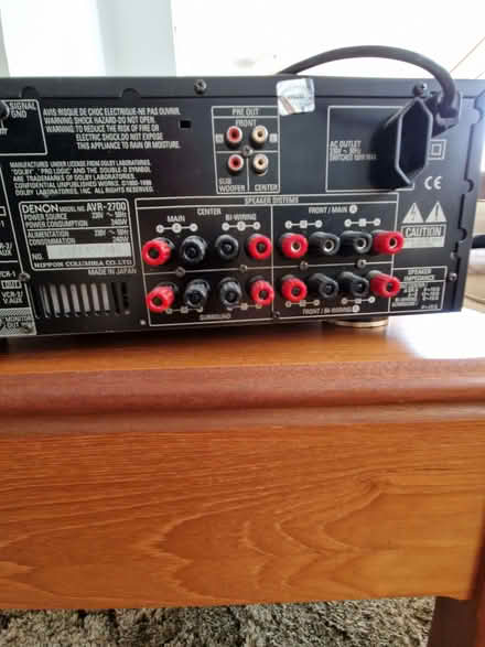Photo of free Denon AVR-2700 AV Surround Sound Receiver (Popley RG24) #2