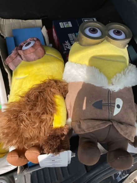 Photo of free Two plush minions (Clapham, Bedford) #1