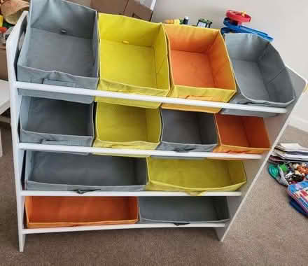 Photo of free 4 Tier Kids Basket Storage Unit (Warden Hill GL51) #1